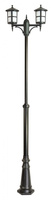 Venkovní zahradní lampa LANTERN E27 CORDOBA II OGMWN 2 TD 180-280cm černá Su-Ma