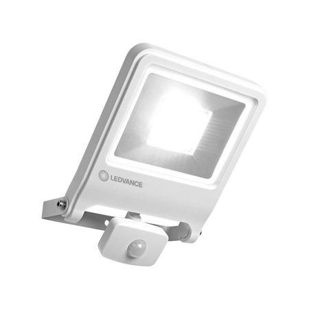 Reflektor LED 50W 4500lm 3000K IP44 Bílý s pohybovým senzorem LEDVANCE Floodlight Endura