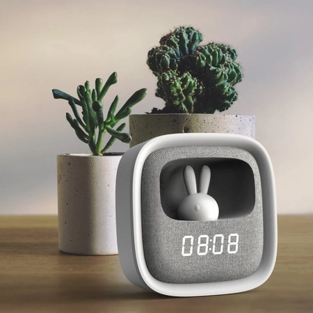 Dekorativní LED svítidlo 1,2 W 55 lm 3000K teplá bílá šedá stmívatelné Bunny Sanico Goldlux