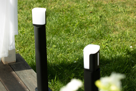 LED zahradní lampa stojací POST 60cm zemní svítidlo 7.5W Veroni