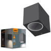 Zahradní nástěnné svítidlo Venkovní fasádní svítidlo LED GU10 IP54 Grey ARON Videx