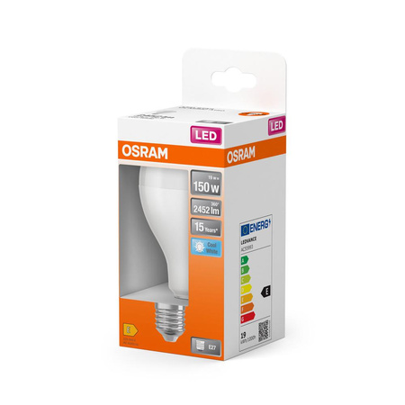 E27 A68 LED žárovka 19W = 150W 2452lm 4000K Neutrální bila 200° OSRAM Star