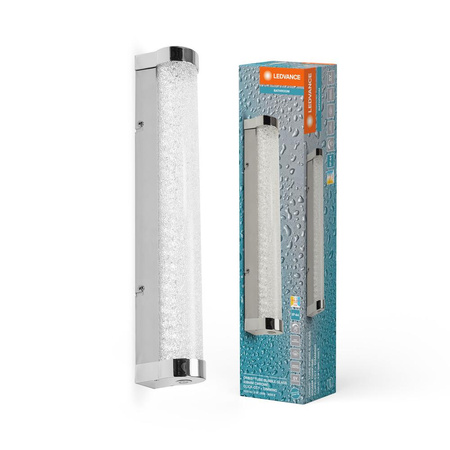 Koupelnové svítidlo LED Nástěnné svítidlo nad zrcadlo Stmívatelné 9W 900lm CCT Chrom IP44 40cm Obris Ledvance