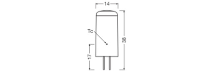 LED žárovka G4 2W = 20W 200lm 4000lm neutrální bílá 12V 320° Stmívatelná LED PIN Osram