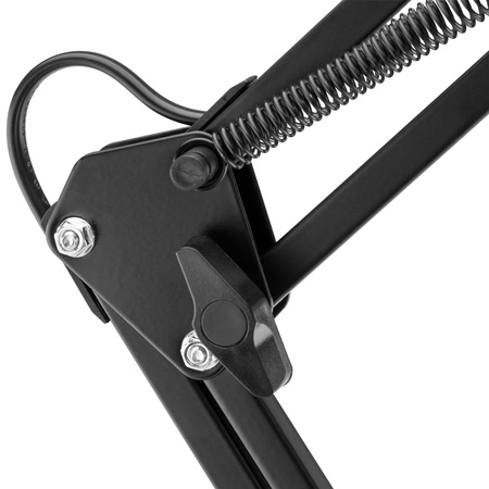 BelsaLumiled LED E27 černá stolní stojací lampa s nastavitelnou výškou