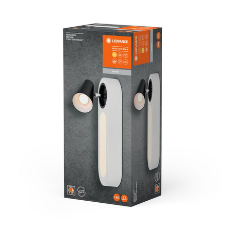 LED stropní nástěnné svítidlo pro povrchovou montáž 13W 490lm CCT Dekorativní bílý bod Neptune Ledvance