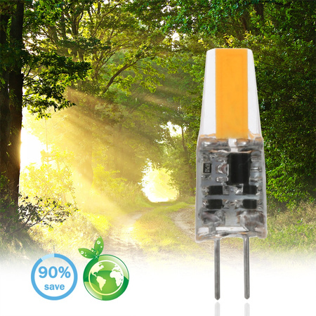 Žárovka LED G4, KAPSLE 3W = 30W 330lm 12V AC/DC 3000K Teplá bílá 360° LUMILED