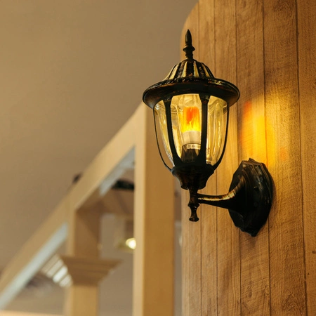 LED žárovka T60 E27 3W lm 1400K Warm 270° Decorative FLAME Sanico Goldlux