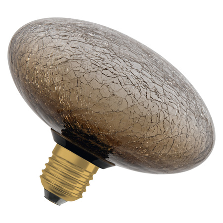 LED žárovka E27 Frost 3,5W 300lm 2700K teplá bílá Decorative Flat Brown Osram