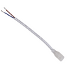 1-stranný konektor pro NEON LED pásky s 2PIN 12MM kabelem