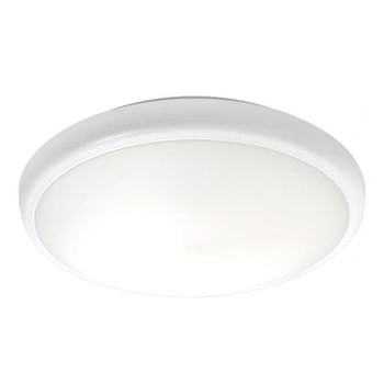 Plafond LED stropní svítidlo do koupelny Povrchová montáž 22W lm 4000K Neutrální 120° se senzorem pohybu Kulaté bílé IP65 Midas Masterled