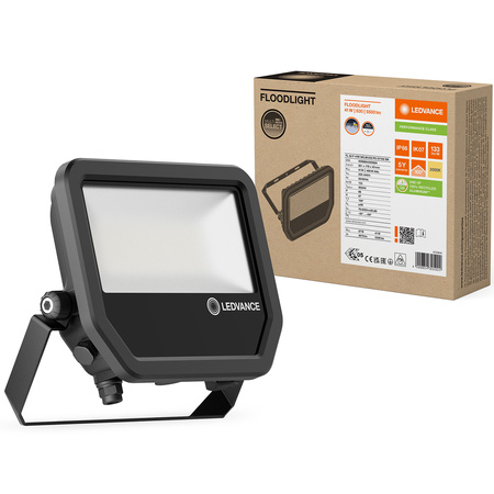 LED reflektor 41W 5500lm 3000K IP66 černý LEDVANCE reflektor