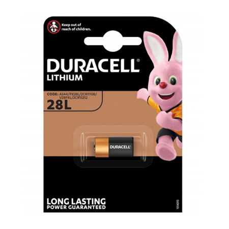 Duracell foto lithiová baterie PX28L 2CR1/3N 4LR44 6V 1PC kamera