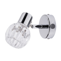 Nástěnné bodové svítidlo E14 chrom Moderní Lauren 6091 Rabalux