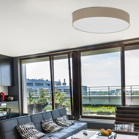 Stropní svítidlo Plafond RONDO BEige Round 45cm 15W 4xE27 4430 TK Lighting