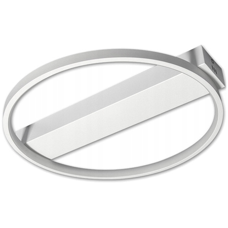 Kulaté stropní svítidlo PLAFON LED lustr 33W 3000K-6500K bílá + dálkový ovladač