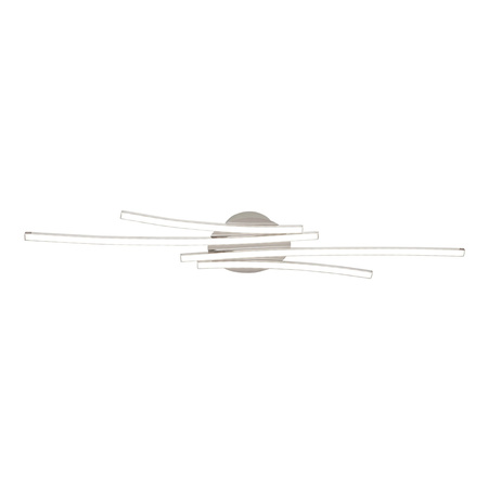 Stropní svítidlo LED pro povrchovou montáž 19,2 W 1550 lm 4000K Chrome Minimalist Meredith Rabalux