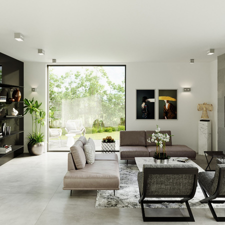 Nástěnné svítidlo LOBO G9 Cube Up-Down Modern Grey SOLLUX