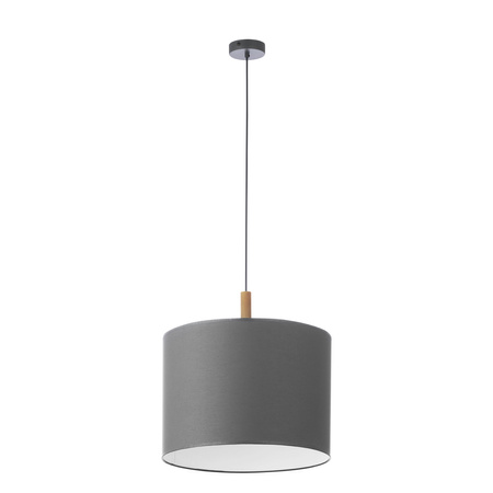 DEVA Závěsné stropní svítidlo Grafitový dřevěný převis Moderní E27 4109 TK Lighting