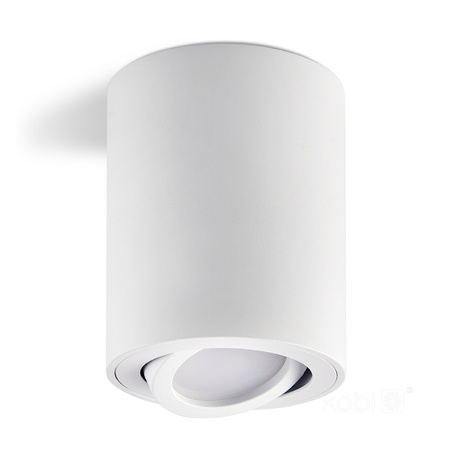 Halogenové bodové svítidlo pro povrchovou montáž GU10 Round White OH36 Kobi