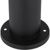 Venkovní zahradní lampa E27, LED sloupek 65cm Černá LILIUM LUMILED