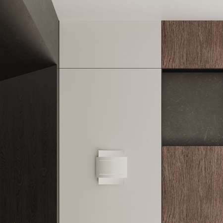 LED nástěnné svítidlo HESTIA G9 Nástěnné svítidlo Top Down White SOLLUX