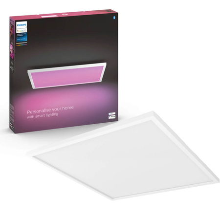 LED panel pro povrchovou montáž SURIMU 60W CCT RGB 60cm PHILIPS HUE Bluetooth Zigbee stropní svítidlo