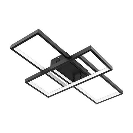 Stropní svítidlo LED 72W CCT GALAXIS ORION Black + dálkové ovládání Controller