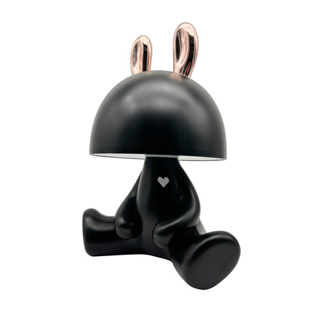 Dekorativní LED lampa 2,5W 59lm 4000K neutrální černá zlatá stmívatelná Fancy Sanico Goldlux