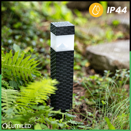 Solární LED lampa snímač soumraku IP44, 4000K PASCAL LUMILED