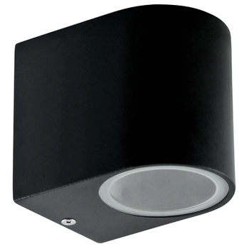 LED zahradní nástěnné svítidlo GU10 BOSTON GOLDLUX (Polux) ALUMINIUM ČERNÉ