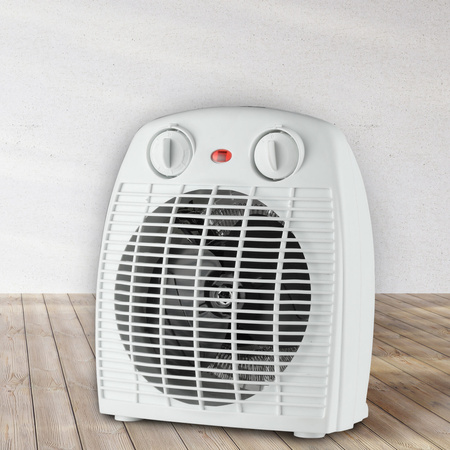 Nastavitelný termostat 2000W černý stojanový ventilátor Sanico Goldlux