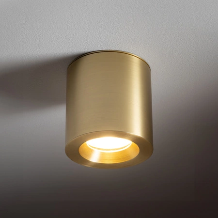 Povrchová montáž GU10 SPOT TUBA Gold Vodotěsný IP44 CEARA 10716 Nowodvorski