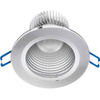 Stropní svítidlo 7W zapuštěné LED DOWNLIGHT DEEP kulaté 4000K 560lm stříbrná