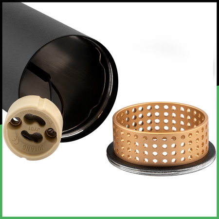 GU10 Busbar Reflector Black ELIGIS jednofázové světlo pro přípojnice LUMILED