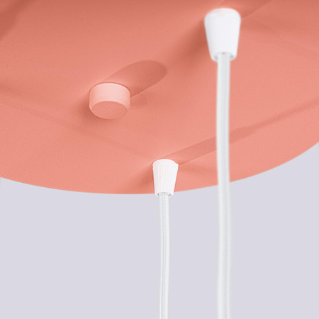 Stropní závěsné svítidlo 3x G9 Round Orange Modern Matte Halo Sollux