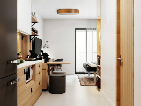 Dekorativní stropní svítidlo Plafond LED pro povrchovou montáž E27 Round Gold Jasmin Kanlux