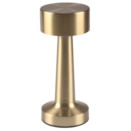 Jednoduše Sanico Goldlux Gold Stmívatelná stolní lampa LED