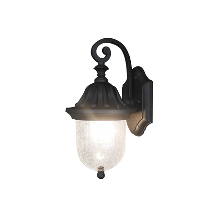 Zahradní lampa LED nástěnná lampa SYDNEY E27 Downlight Lucerna IP23 Černá RABALUX