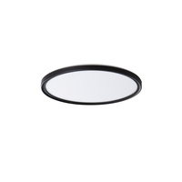 Plafond LED AZPO Stropní svítidlo 11,8W IP54 Černá KANLUX