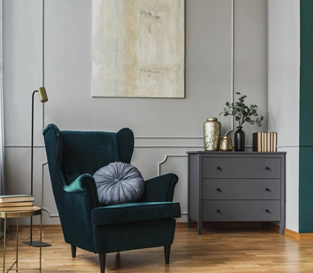 MONO FL 7711 Nowodvorski Černo-zlatá stojací lampa GU10 Moderní