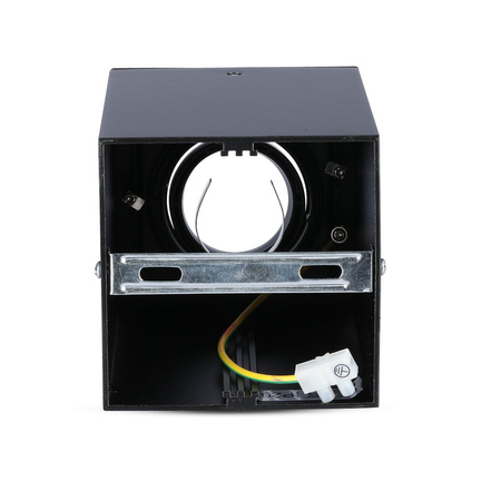 Bodové stropní svítidlo GU10 Square Black VT-797 V-TAC