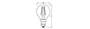 2x LED žárovka P45 Ball E14 4W = 40W 470lm 2700K Warm 300° Retrofit Filament CLASSIC Osram