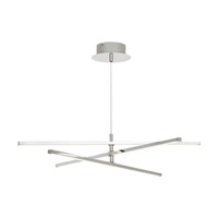 Stropní závěsné svítidlo LED 18W 1500lm 4000K Chrome Minimalist Meredith Rabalux