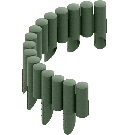 Zahradní palisádový plot Border Lawn Edging 4 STANDARD Green 2,3 m Strong Frostproof CELLFAST
