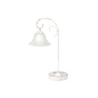 Stolní noční lampa E27 White Vintage Katherine 7187 Rabalux