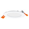 LED panelové vestavné stropní svítidlo DOWNLIGHT SLIM 8W 550lm 6500K studené 12cm Ledvance