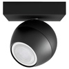 Bodové nástěnné svítidlo Buckram LED černé 5W CCT PHILIPS HUE Bluetooth + stmívač