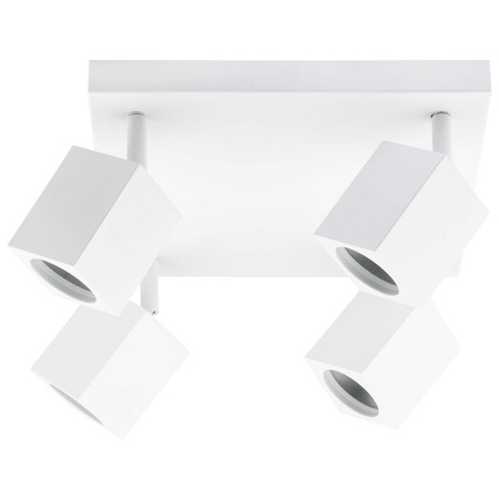 Reflektorové stropní svítidlo 4xGU10 QUANTUS White