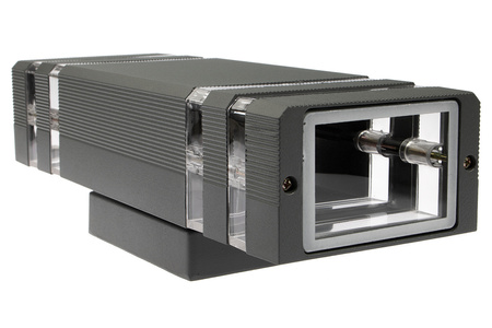 Zahradní nástěnné svítidlo Double top down INEZ DUO LED 2x GU10 ALUMINIUM Tmavě šedá IP54